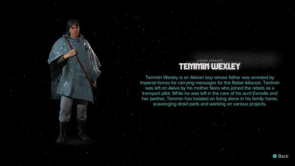 Temmin Wexley The Scavenger (Akiva) Expert | Starwarsoutlawsmods.com